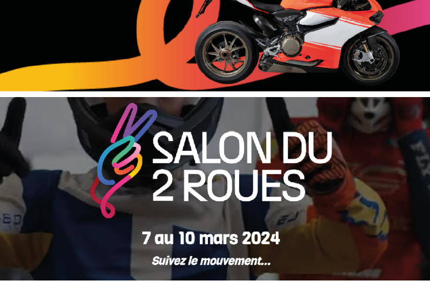 Standiste dynamique, Iconik Global suit ses clients au SALON DU 2 ROUES 2024 à Lyon.