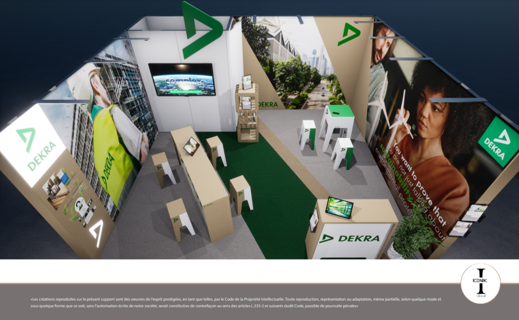 Stand modulaire conçu pour l&#039;édition 2023 de Simi Paris-3