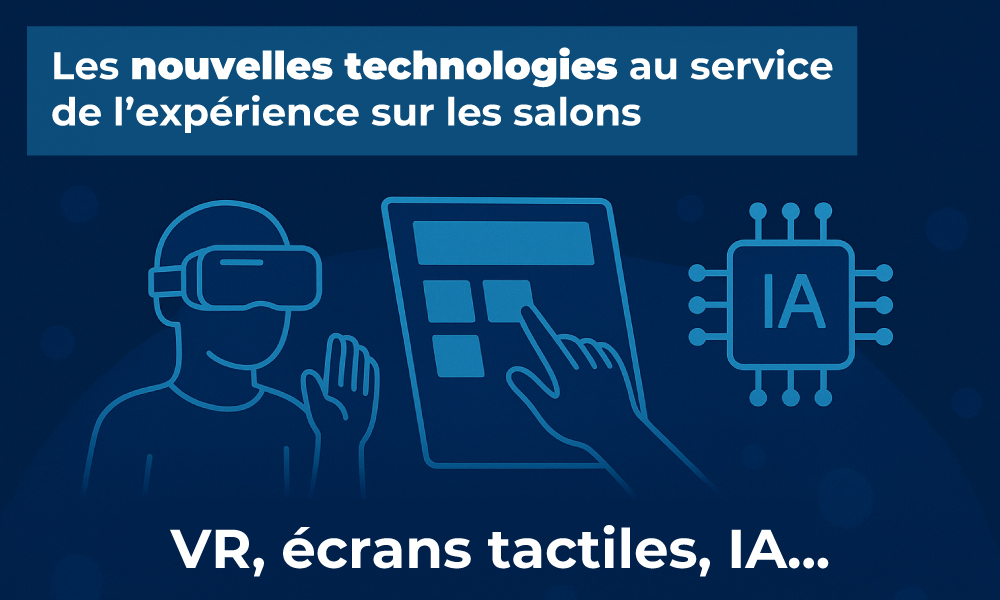 Les nouvelles technologies au service de l’expérience sur les salons
