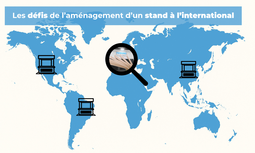 Les défis de l’aménagement d’un stand à l’international