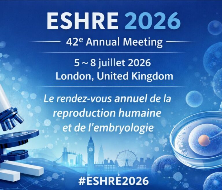 Visuel article salon ESHRE 2026