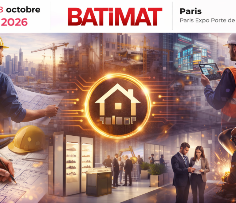Visuel pour le salon Batimat 2026 à Paris