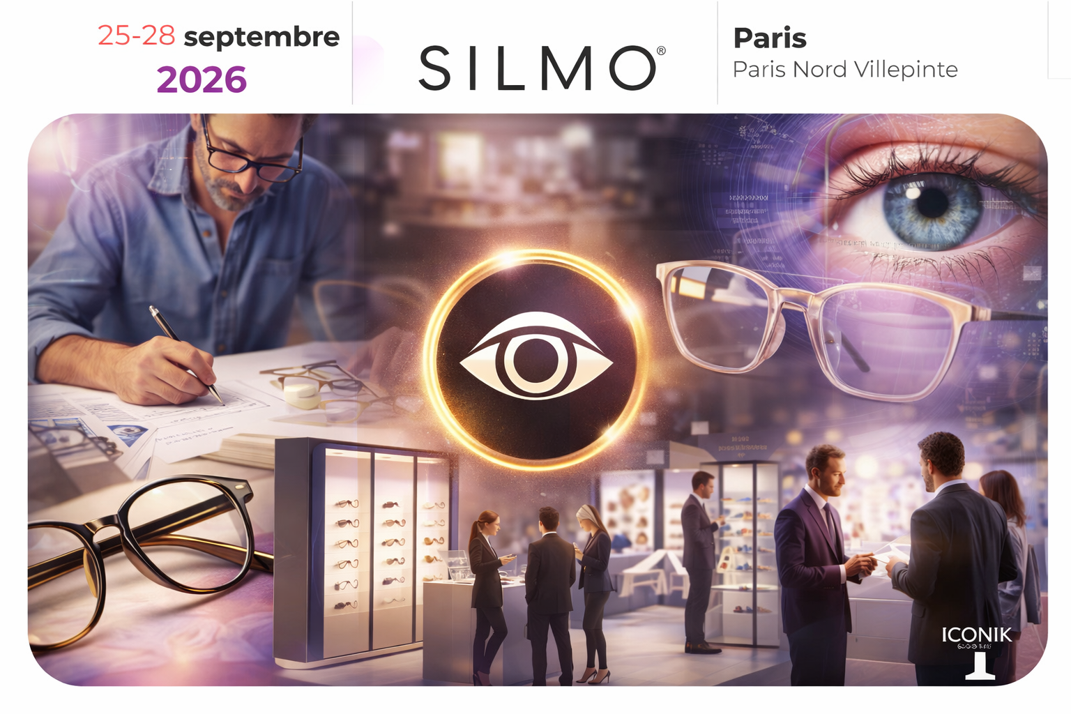 Visuel pour le salon SILMO 2026 à Paris