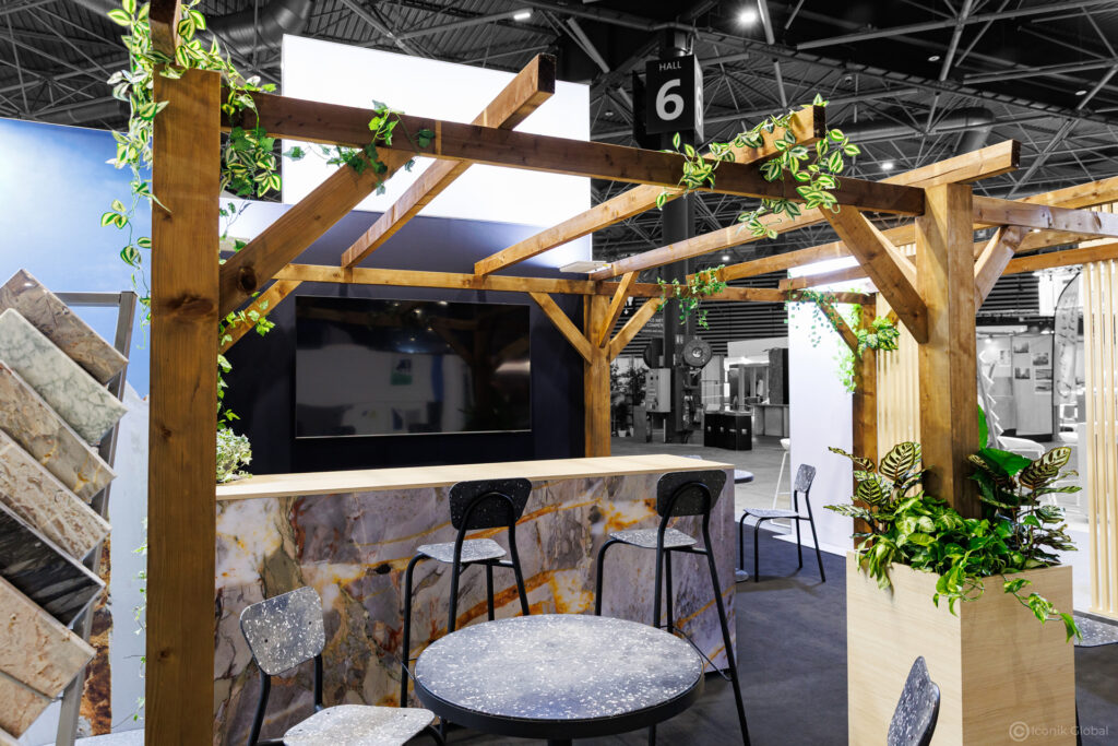 Stand modulaire SNROC &agrave; l'occasion du salon Roccalia &agrave; Lyon 2025