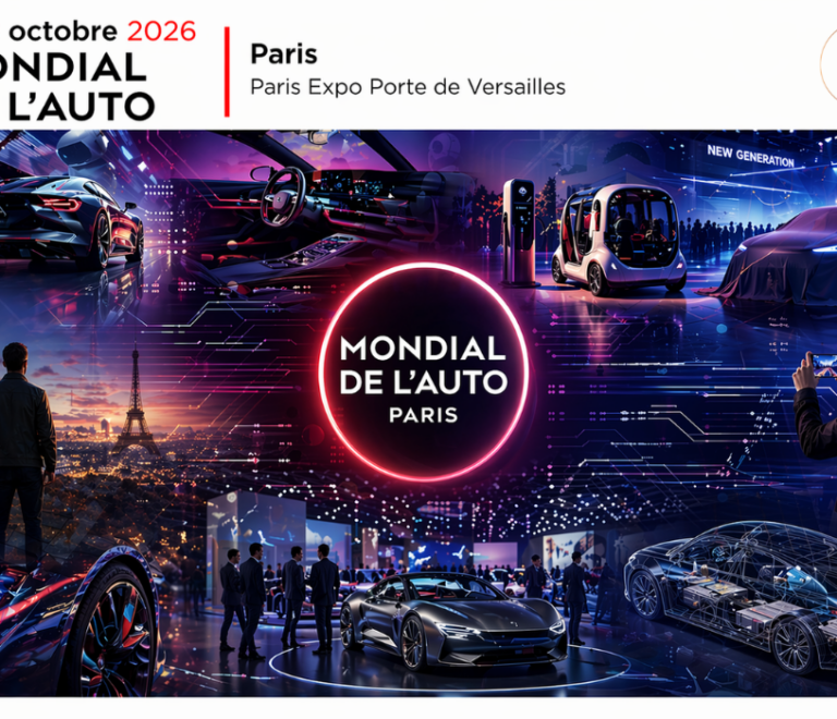 Visuel article Mondial de l'Auto 2026