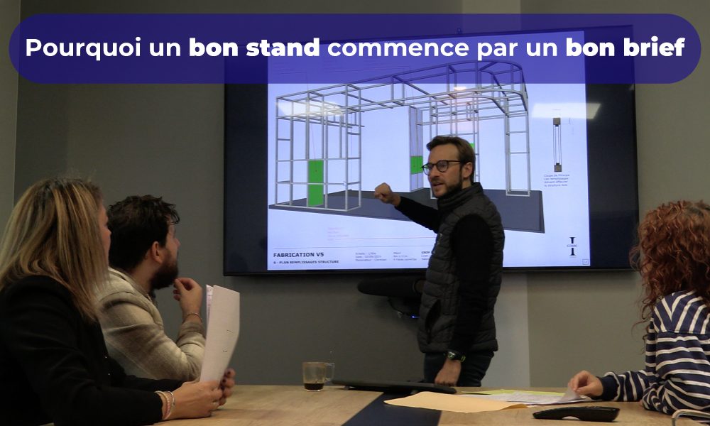 Visuel article bon stand = bon brief
