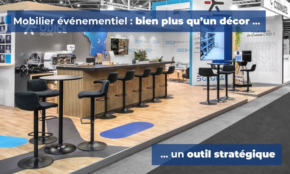 Visuel article mobilier événementiel