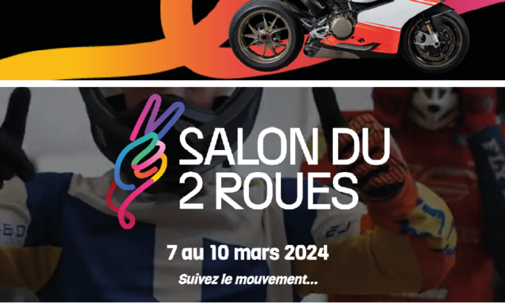 Standiste dynamique, Iconik Global suit ses clients au SALON DU 2 ROUES 2024 à Lyon.